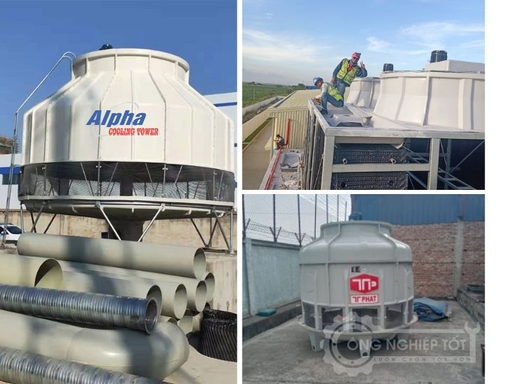 Tháp giải nhiệt tại Ninh Thuận